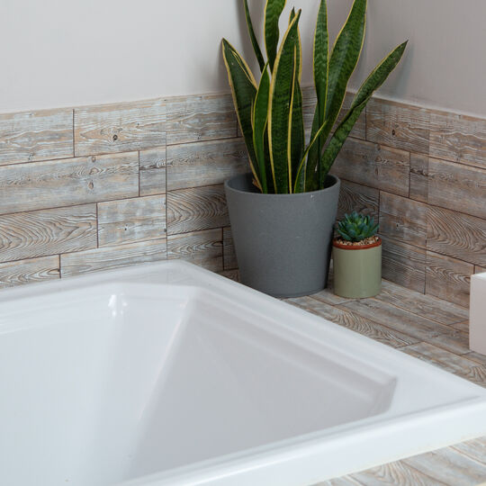 selbstklebende Wandfliesen Wall Tiles Rustic Oak (6er Set) image number null